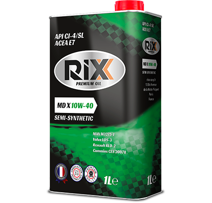 MD X 10W-40 (1 LİTR, 4 LİTR, 20 LİTR, 60 LİTR)